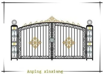 steel gate design, design gate