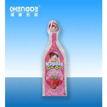 shape packaging,plasticfood packaging,bag with special shape,juice bag