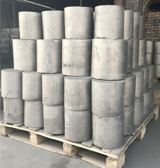 High Density Round Molded Graphite Block