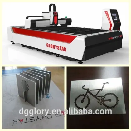 GS-3015 Rofin IPG metal 500w fiber laser cutting machine price for SS/CS