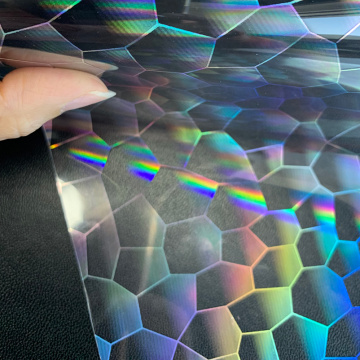 Water Cube 3D Cold Laser Transparent Film