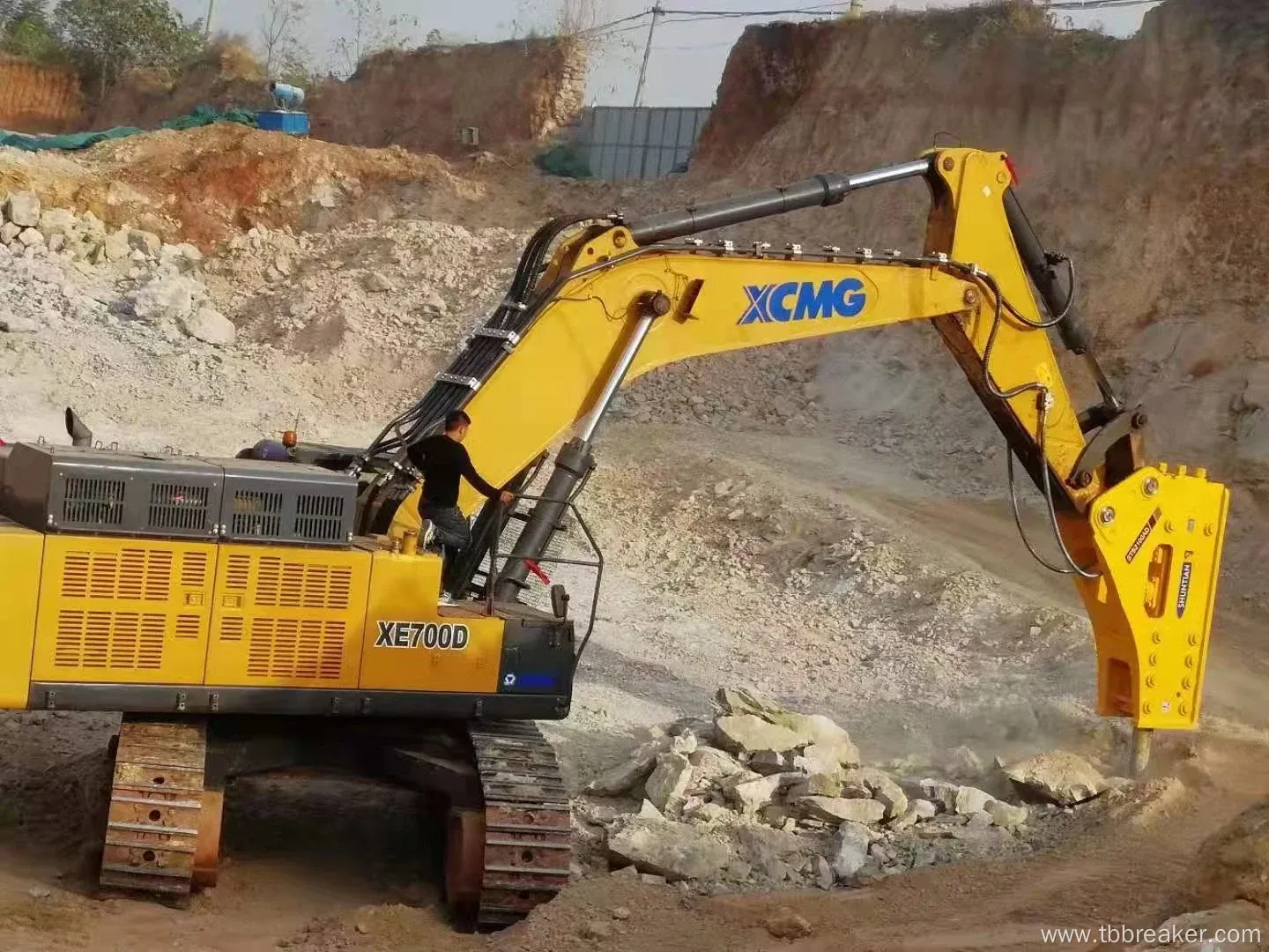 Excavator Rock Breaking Hammer for Sale