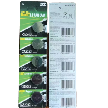 Coin Button Batteries 3.0V - CR2032, CR2025, CR2016, CR1632, CR1620, CR1616
