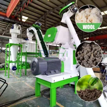6-8 Ton Per Hour Livestock Dung Organic Fertilizer Pelletizer Machine