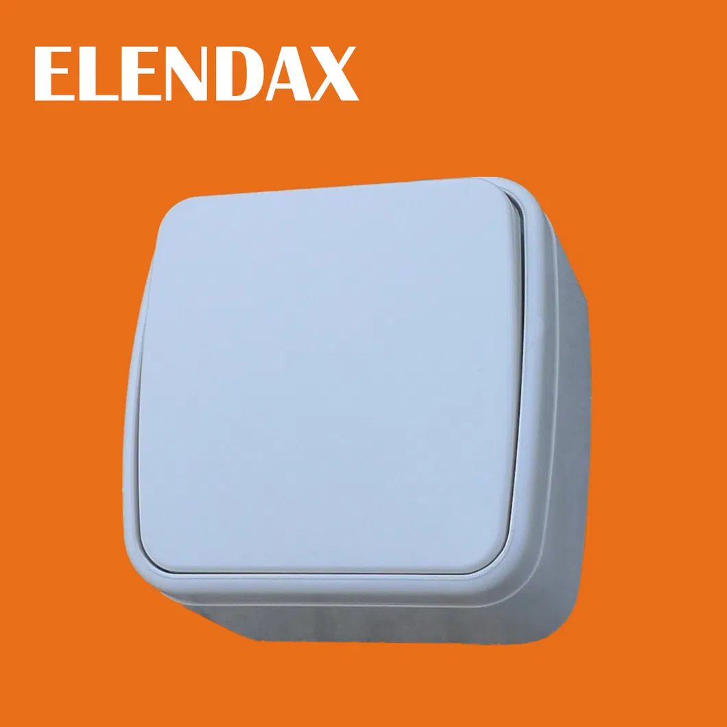 Переключатель 1-клавишный для поверхностного монтажа IP20 10A