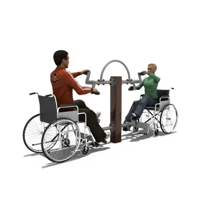Wholesale Disabled Outdoor Fitness Gym Equipment for Amusement Parks and Public Spaces