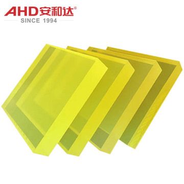 Panel posterior de choque de placa PU resistente al desgaste que absorbe el panel posterior