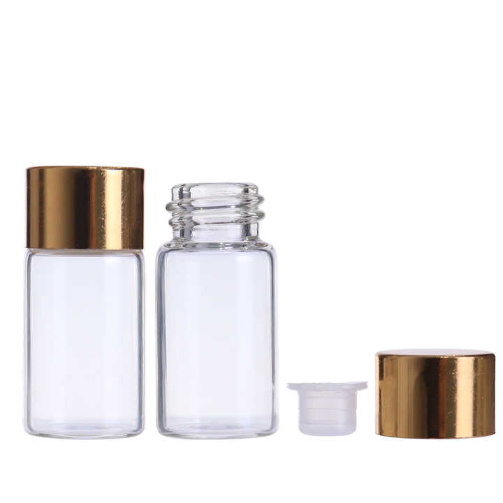 perfume tester glass bottle