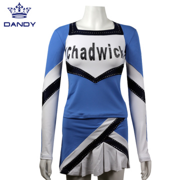 Custom Womens Printed Cheerleading Uniforms