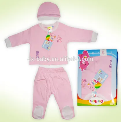 2016 Care Bears baby gift set suit Care Bears wholesale kid clothing