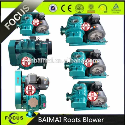 Three lobes baimai brand roots blower