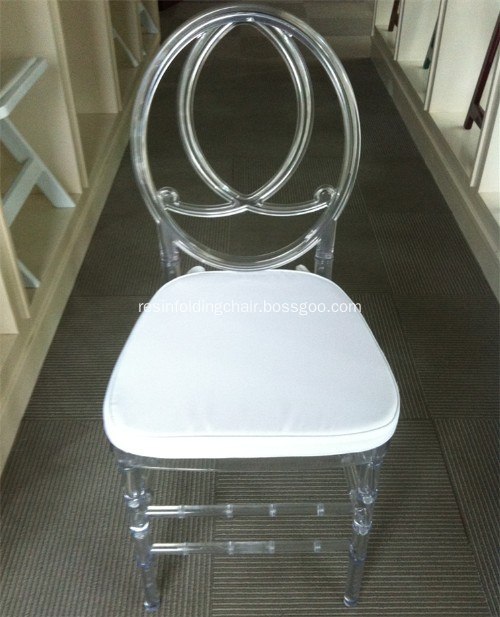 Clear Plexi Resin Phoenix Chair