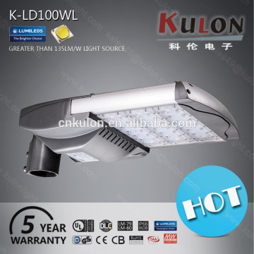 Aluminum body ip65 housing 100W 11000LM led street light