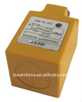 S41 AC 2 Wire Square Capacitive Proximity Sensor Switch, AC 110V/220V Power Supply (IBEST)