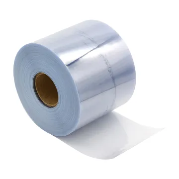 light blue glass clear pvc film for pharma