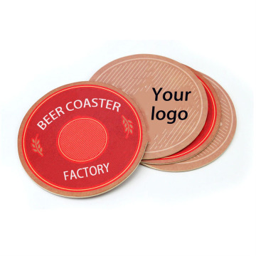 Free Customizable Hotel Paper Cup and Coaster Samples