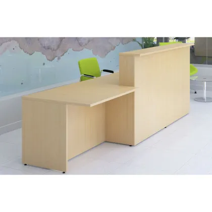 High Quality Wooden Reception Desks for Offices, Hotels, and Hospitals