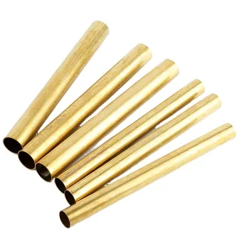 Customized Chrome Plated Brass and Copper Pipes: Thin-Walled Round Tube Options