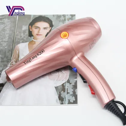 Professional Hair Dryer Set with Salon Brush, Hot and Cold Stand, and Tools