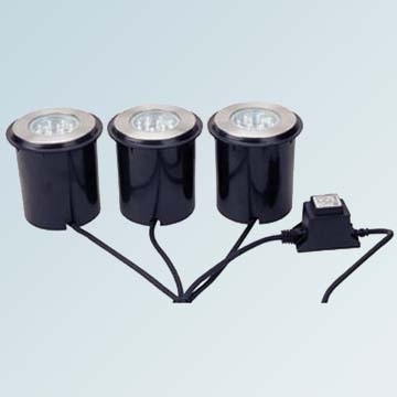 Dreifach-Expansion führte eingebautes Spalte Edelstahl Lamp(12PCS)