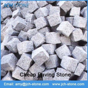 Cheap granite paving stone white brick