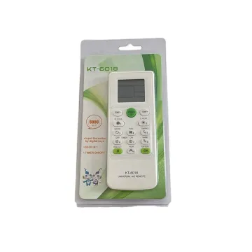 Universal Air Conditioner Remote Control: KT-6018 6000-in-1 Remote for Multiple AC Models