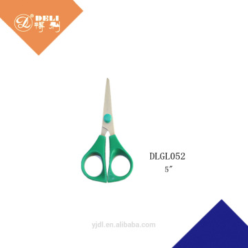 5 inch Plastic handle color student scissors