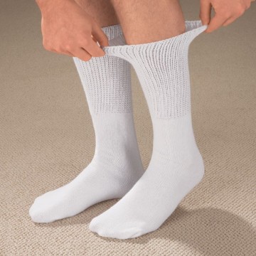 Knitted Unisex Custom Cotton Diabetic Socks