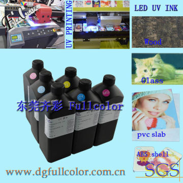 High Color Density Uv Led Curable Ink For Epson Dx5 Printer Head Uv Printing