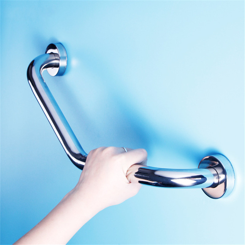 201/304 Stainless Steel Bathtub Arm Safety Handle Bath Shower Grab Bars Wall Mount Handle Grip Toilet Handrail for Bathroom