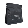 Paquete plástico de grano de café de planta compostable sostenible de 12 oz