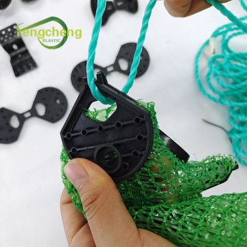 Ganci per morsetti di plastica per il fissaggio in tessuto