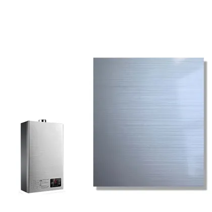 Hairline PVC PCM VCM Sheet Metal Coil for Water Heater
