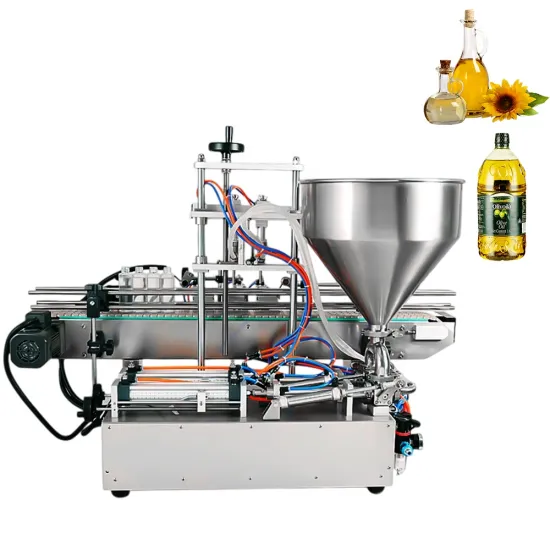 Factory Price Desktop Four Head Magnetic Pump Filling Machine for Liquid Filling