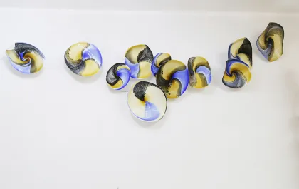 Wholesale Handmade Blown Glass Wall Art: Murano Glass Wall Decor