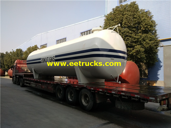 Large Propane Storage Tanks