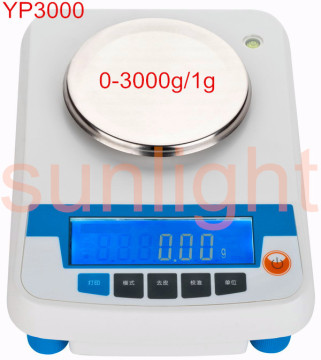 Electronic Balance 3000g/1g, RS232, YP3000