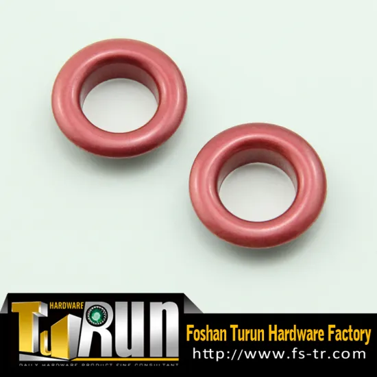 Fashion metal brass garment leather shoe eyelet cap eyelet