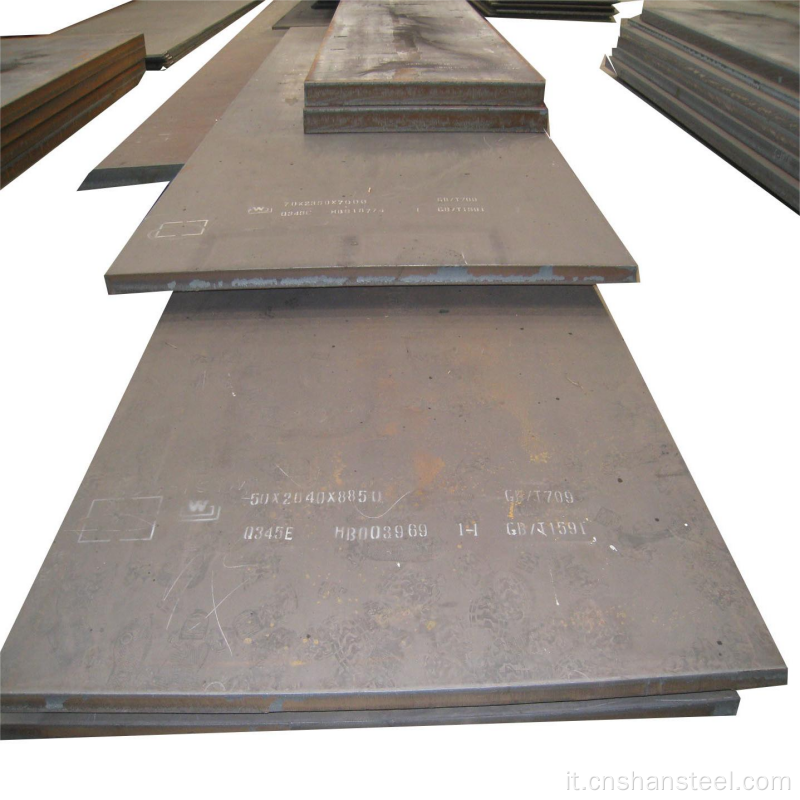 Piastra in acciaio carbone ASTM A106 GradeB