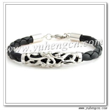 Stainless Steel Jewelry, Leather Bracelets