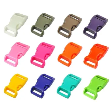 60 PCS 12 Colors 58 Plastic Quick Side Release Buckle