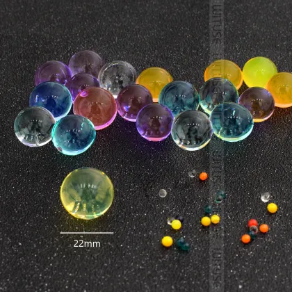 2.5mm 10g Crystal Soil Water Polymer Gel Water Pearls Hydrogel Balls GrowingWedding Decoration Jelly Beads Balls Big Home Decor