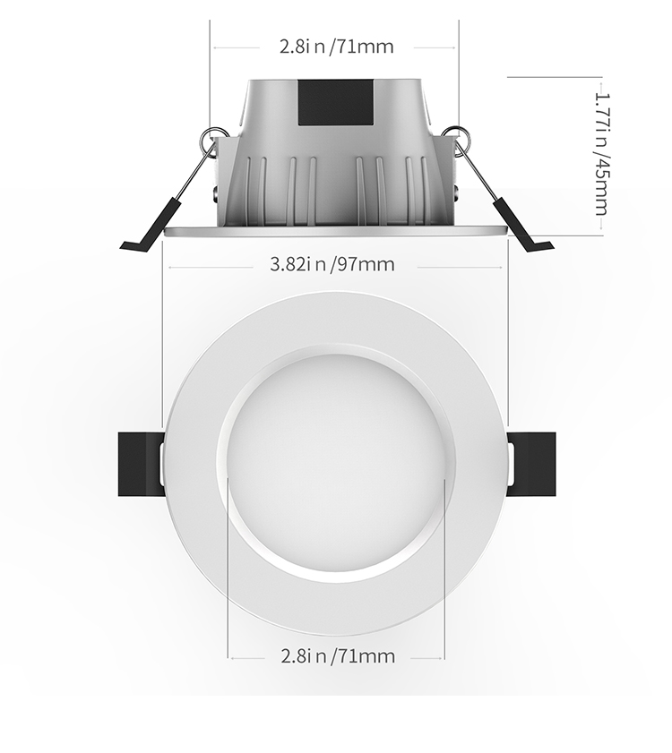 E27 5w Bt Rgb Led Downlight