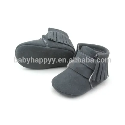 2017 cute Leather Baby Boots Boys Boot Shoes Girls Kids Winter Boots