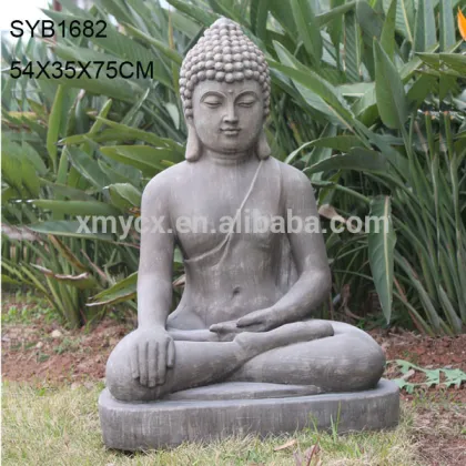 Large size decorative zen buddha garden statue for outdoor use