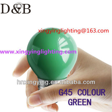 G45 green round bulb