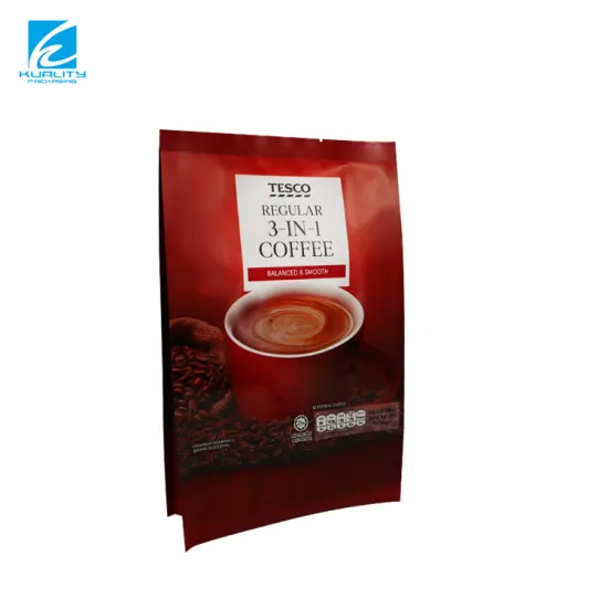 OEM Recyclable Side Gusset Coffee Sachet Packaging Bags
