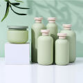 HDPE Πράσινη μαλακή καλλυντική λοσιόν Πλαστική μπουκάλι σαμπουάν
