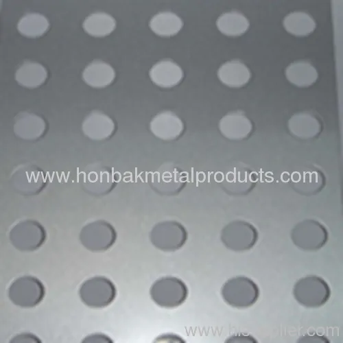 Punching Round Hole Perforated Metal Sheet 