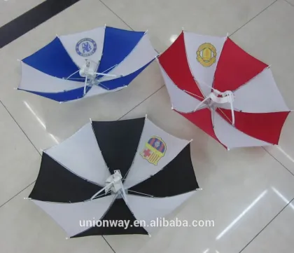 30cm sun protection head umbrella for adult and kids , hat umbrella , sun umbrella